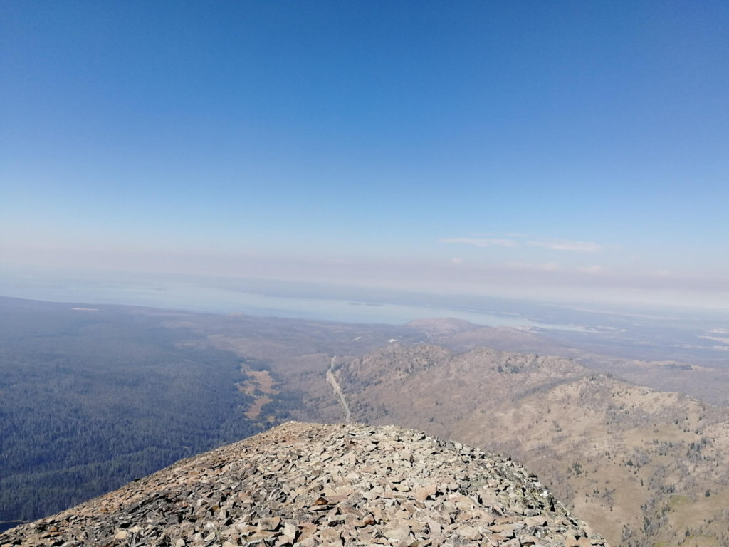 Avalanche Peak Trail: View from top