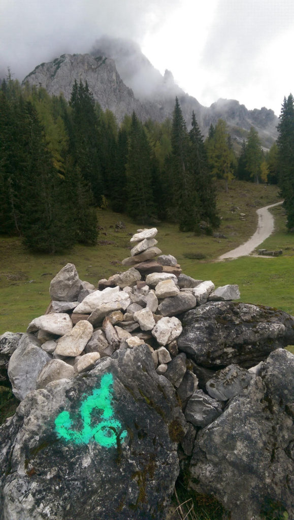 Stoneman Trail - trail marker